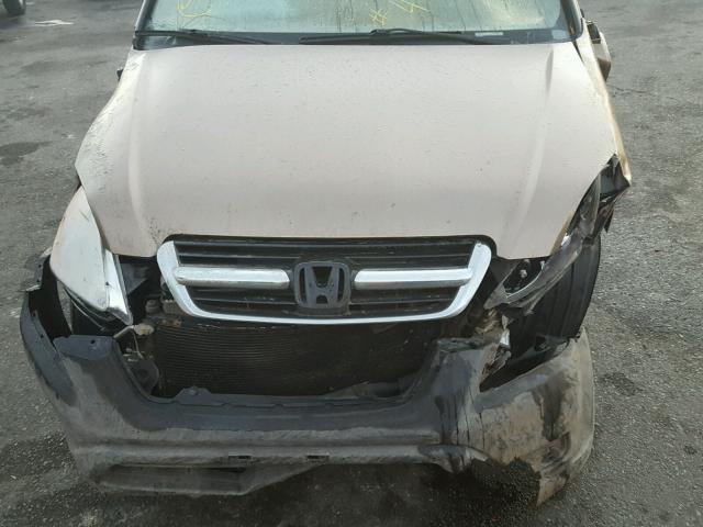 SHSRD78884U229587 - 2004 HONDA CR-V EX GOLD photo 7