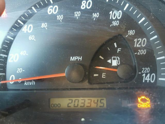 JTDBE32KX20033438 - 2002 TOYOTA CAMRY LE თეთრი ფოტო 8