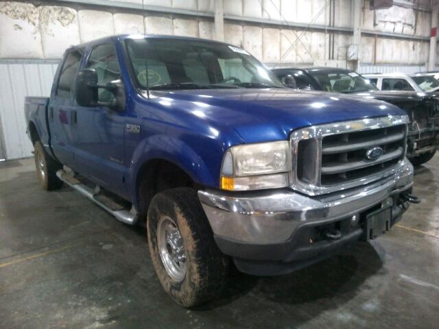 1FTSW31F93EA68414 - 2003 FORD F350 SRW S BLUE photo 1