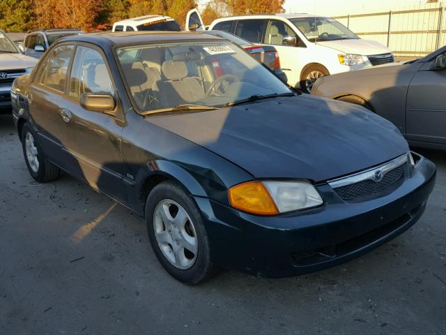 JM1BJ223XY0302089 - 2000 MAZDA PROTEGE ES 绿色 照片 1