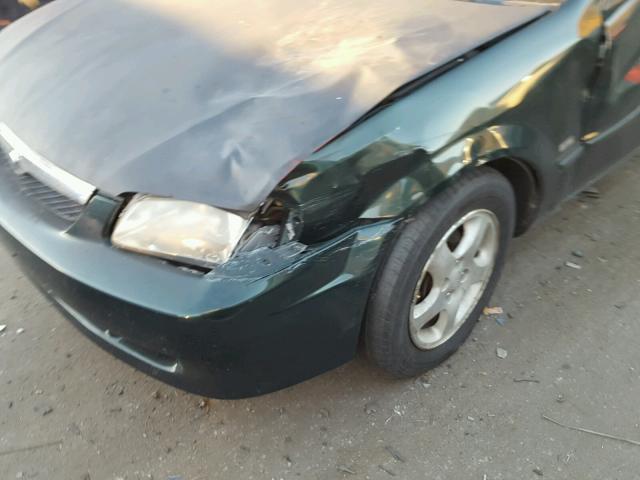 JM1BJ223XY0302089 - 2000 MAZDA PROTEGE ES 绿色 照片 10