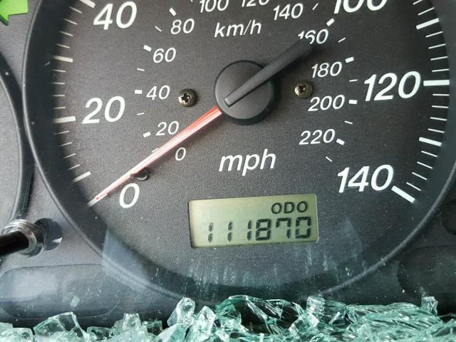 JM1BJ223XY0302089 - 2000 MAZDA PROTEGE ES 绿色 照片 8