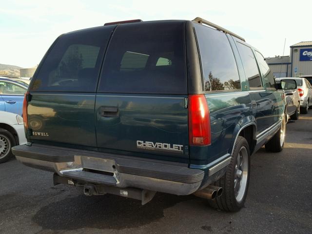 1GNEC13R4WJ348147 - 1998 CHEVROLET TAHOE C150 GREEN photo 4