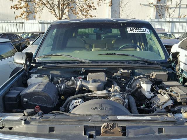 1GNEC13R4WJ348147 - 1998 CHEVROLET TAHOE C150 GREEN photo 7