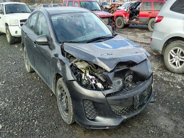 JM1BL1V74D1772173 - 2013 MAZDA 3 I GRAY photo 1