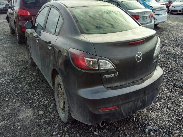 JM1BL1V74D1772173 - 2013 MAZDA 3 I GRAY photo 3