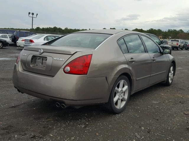 1N4BA41E24C893919 - 2004 NISSAN MAXIMA SE GRAY photo 4