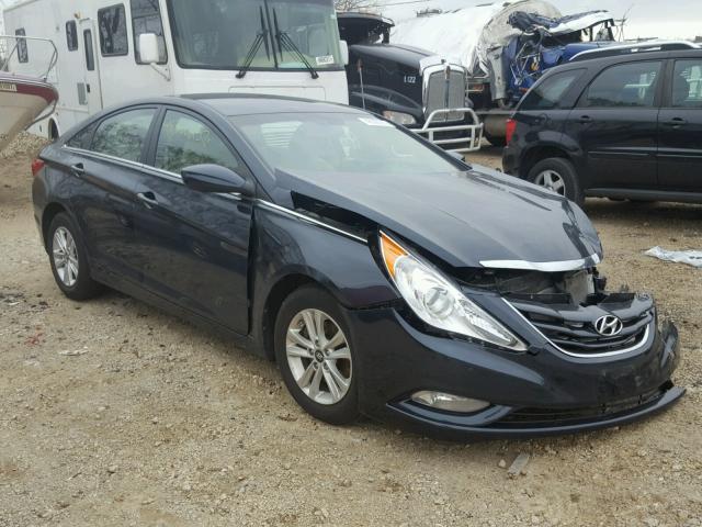 5NPEB4AC7DH769815 - 2013 HYUNDAI SONATA GLS BLUE photo 1