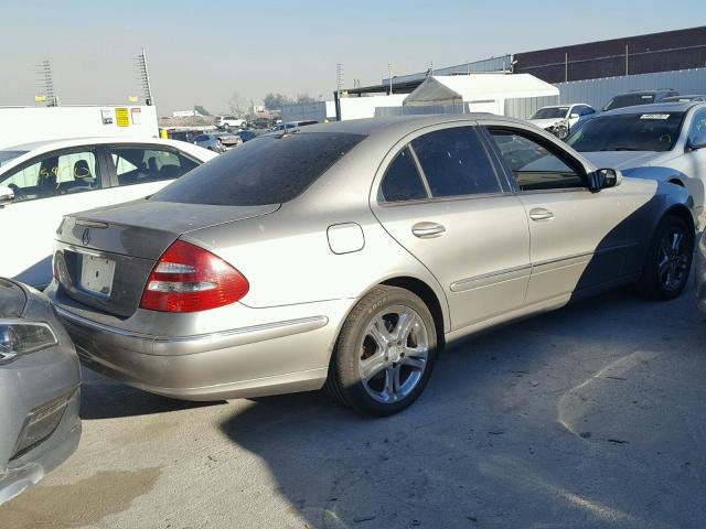 WDBUF56JX6A900600 - 2006 MERCEDES-BENZ E 350 GRAY photo 4