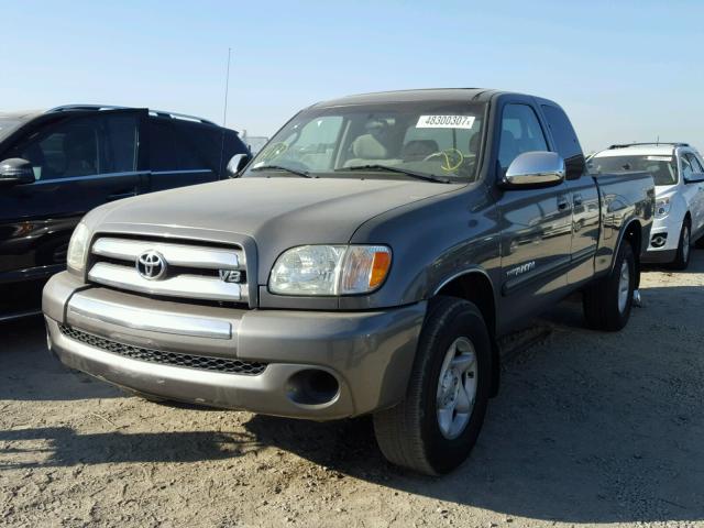 5TBRT34184S447092 - 2004 TOYOTA TUNDRA ACC GRAY photo 2