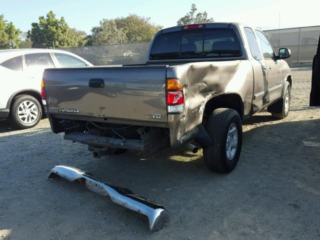 5TBRT34184S447092 - 2004 TOYOTA TUNDRA ACC GRAY photo 4