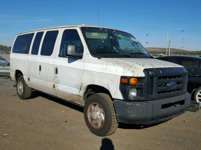 1FBNE31L78DA42420 - 2008 FORD ECONOLINE WHITE photo 1