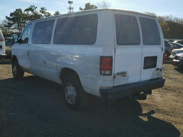 1FBNE31L78DA42420 - 2008 FORD ECONOLINE WHITE photo 3