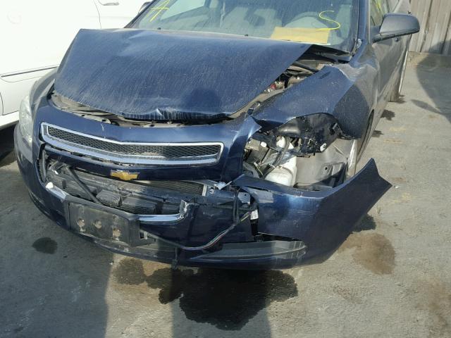 1G1ZB5E07CF259036 - 2012 CHEVROLET MALIBU LS ლურჯი ფოტო 9