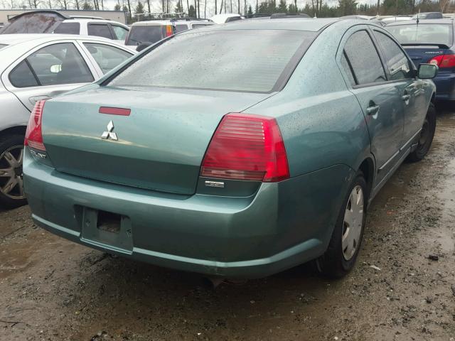 4A3AB36F65E054986 - 2005 MITSUBISHI GALANT ES GREEN photo 4