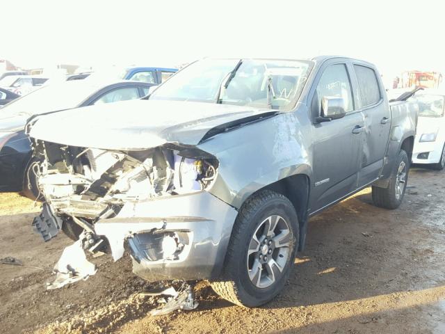 1GCGTCE31F1272649 - 2015 CHEVROLET COLORADO Z GRAY photo 2