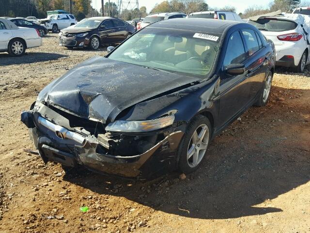 19UUA66204A029221 - 2004 ACURA TL BLACK photo 2