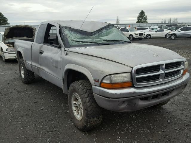 1B7GG22N6YS703908 - 2000 DODGE DAKOTA SILVER photo 1