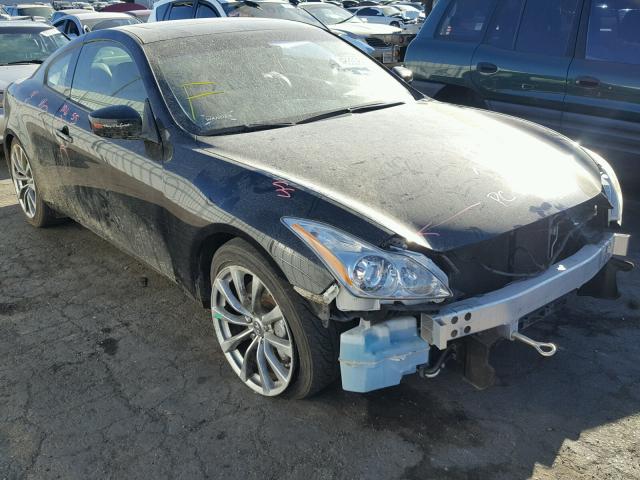 JNKCV64E68M106284 - 2008 INFINITI G37 BASE BLACK photo 1