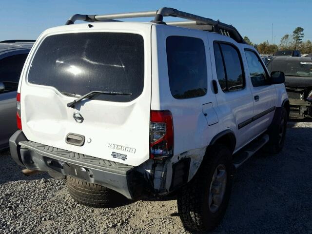 5N1ED28Y44C643970 - 2004 NISSAN XTERRA XE WHITE photo 4