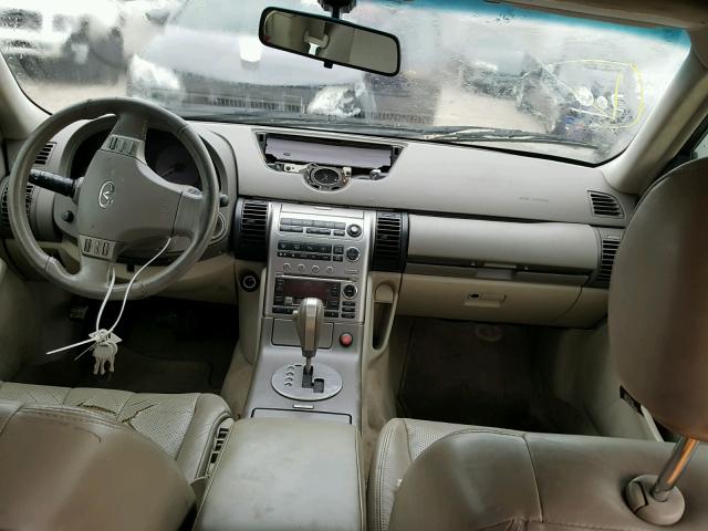 JNKCV51E03M022758 - 2003 INFINITI G35 SILVER photo 9