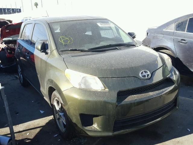 JTKKU4B4XB1007919 - 2011 TOYOTA SCION XD GREEN photo 1