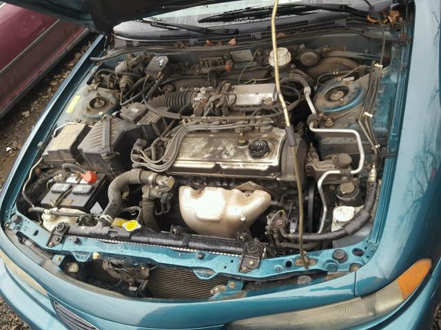 4A3AJ56G0WE064633 - 1998 MITSUBISHI GALANT ES GREEN photo 7