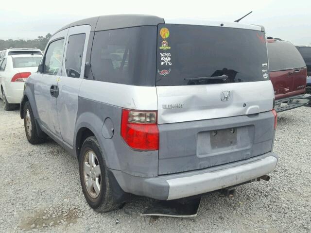 5J6YH18584L010274 - 2004 HONDA ELEMENT EX SILVER photo 3