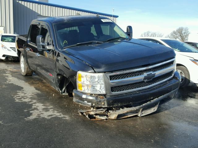 2GCEK13Y781221991 - 2008 CHEVROLET SILVERADO BLACK photo 1