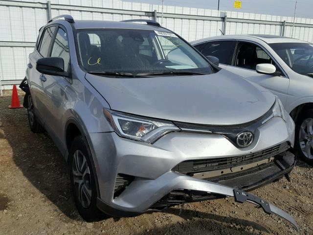 2T3BFREV2HW643165 - 2017 TOYOTA RAV4 LE SILVER photo 1