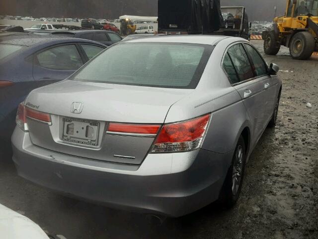 1HGCP2F64CA008778 - 2012 HONDA ACCORD SE SILVER photo 4