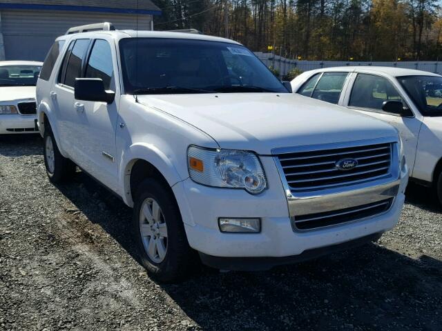 1FMEU73868UB14086 - 2008 FORD EXPLORER X WHITE photo 1