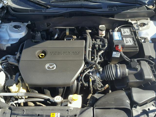 1YVHZ8DH1C5M34047 - 2012 MAZDA 6 I ვერცხლისფერი ფოტო 7