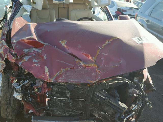 JTJBC1BA0A2005987 - 2010 LEXUS RX 450 BURGUNDY photo 7