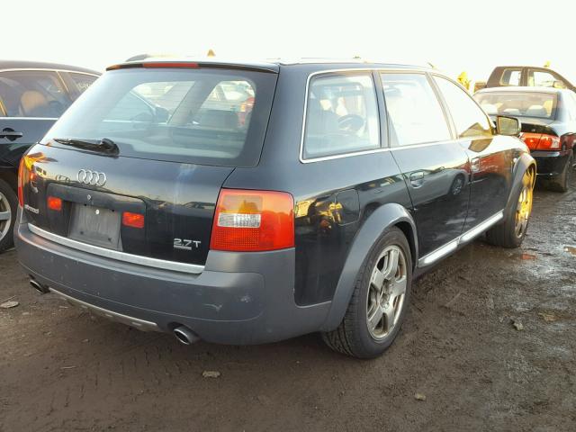 WA1YD64B12N039573 - 2002 AUDI ALLROAD BLACK photo 4