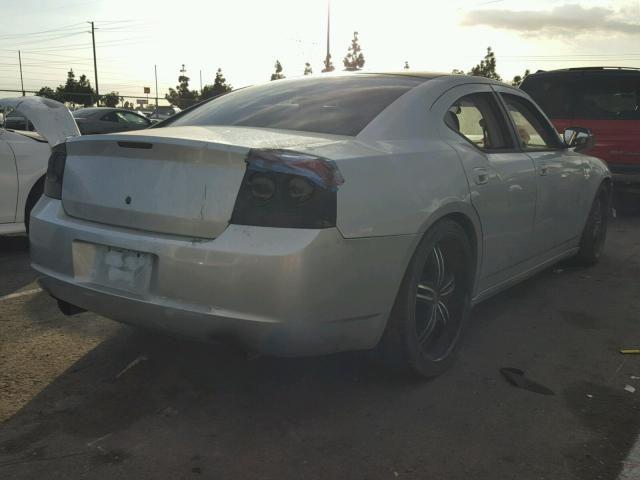 2B3KA33V89H544965 - 2009 DODGE CHARGER SX SILVER photo 4