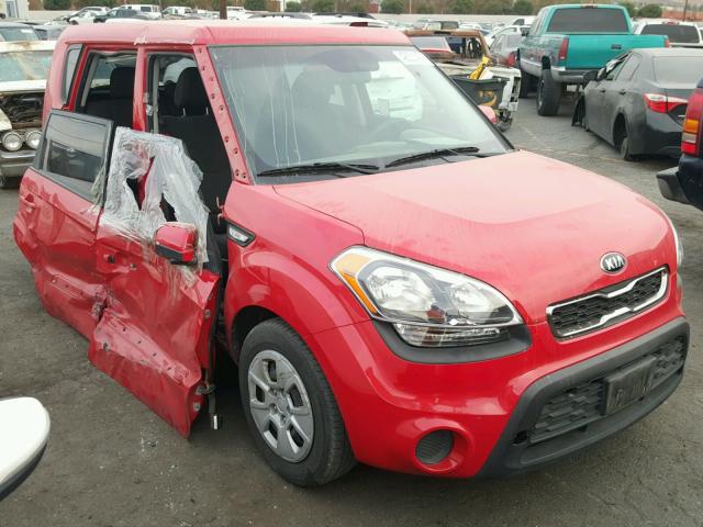 KNDJT2A51D7628051 - 2013 KIA SOUL RED photo 1