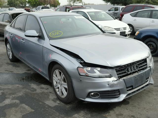 WAUAFAFL7BN002650 - 2011 AUDI A4 PREMIUM SILVER photo 1