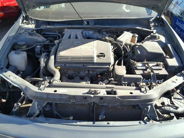 4T1BF28B24U387587 - 2004 TOYOTA AVALON XL GREEN photo 7