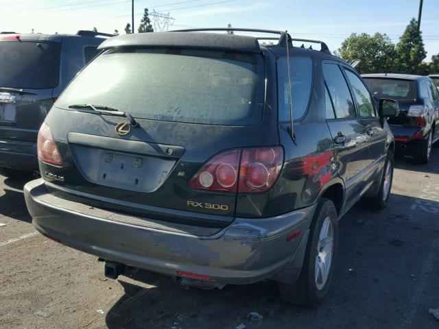 JT6HF10U5X0076194 - 1999 LEXUS RX 300 GREEN photo 4