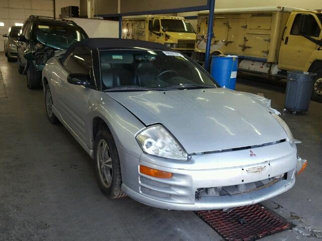 4A3AE85H21E222513 - 2001 MITSUBISHI ECLIPSE SP GRAY photo 1