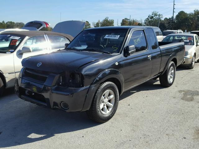 1N6DD26T54C425928 - 2004 NISSAN FRONTIER K BLACK photo 2