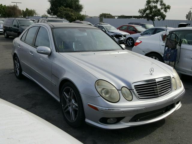 WDBUF76JX5A742219 - 2005 MERCEDES-BENZ E 55 AMG SILVER photo 1