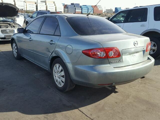 1YVFP80C255M11631 - 2005 MAZDA 6 I GREEN photo 3