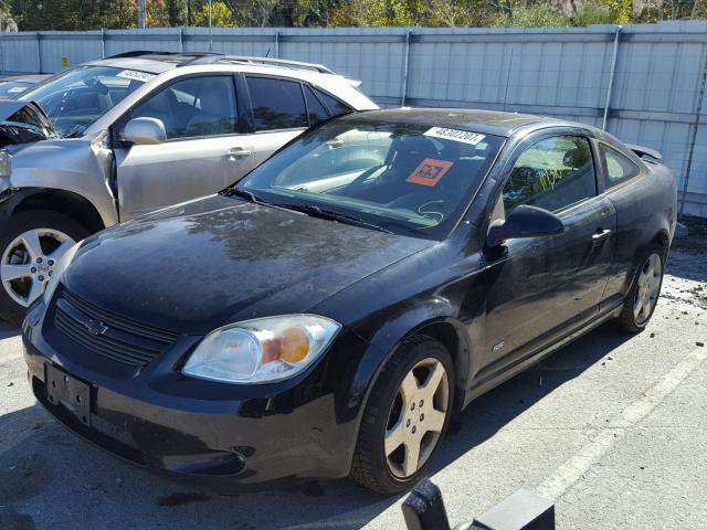 1G1AM15BX67838411 - 2006 CHEVROLET COBALT SS BLACK photo 2