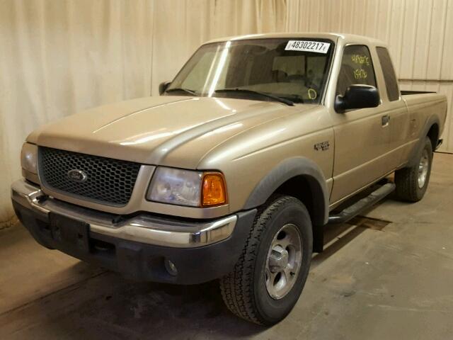 1FTZR15U51TA08111 - 2001 FORD RANGER SUP TAN photo 2