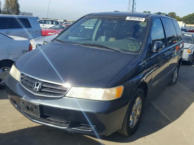 5FNRL180X3B097965 - 2003 HONDA ODYSSEY EX GRAY photo 2