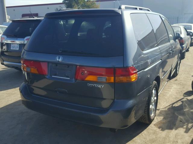 5FNRL180X3B097965 - 2003 HONDA ODYSSEY EX GRAY photo 4