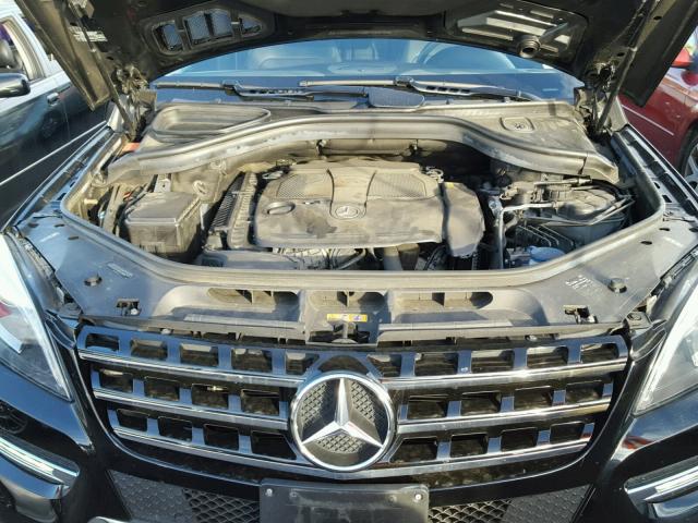 4JGDA5HB9EA294870 - 2014 MERCEDES-BENZ ML 350 4MA BLACK photo 7