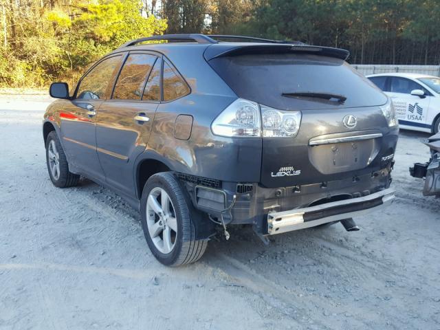 2T2HK31U58C074222 - 2008 LEXUS RX 350 BLACK photo 3